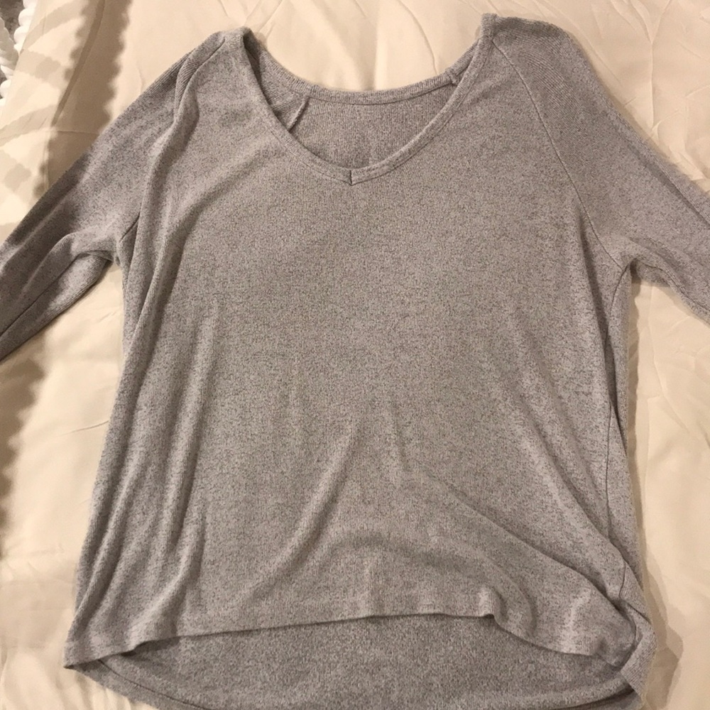 Gray sweater